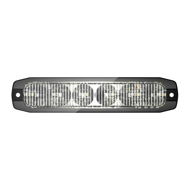 2 Stück-911Signal FIN6 LED-Frontblitzer gelb - wasserdicht! ECE-R65