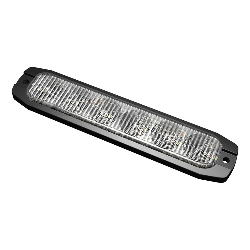 2 Stück-911Signal FIN6 LED-Frontblitzer gelb - wasserdicht! ECE-R65